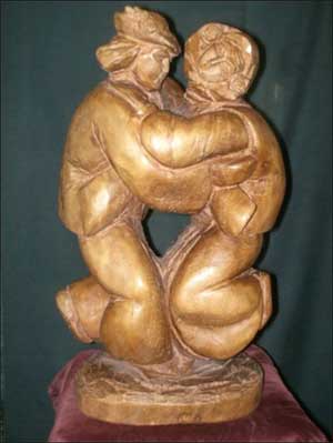Скульптура Василя Сідака ”Чардаш”, 2000 рік