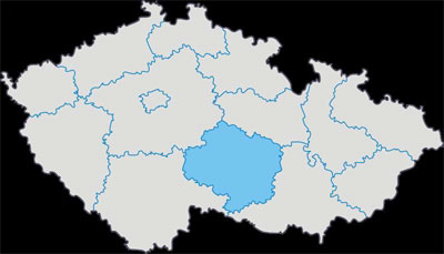 Височина на мапі Чехії (виділено) – з Вікіпедії