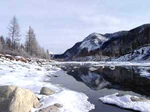На річках Закарпаття посилюються льодові явища у вигляді заберегів та шугоходу 