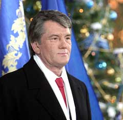 Віктор Ющенко привітав народ України з Різдвом Христовим 