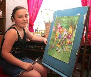 Закарпаття: Переможцем Міжнародного конкурсу дитячого малюнку стала юна представниця Запоріжжя 