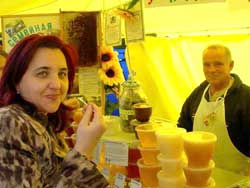 На Святі меду в закарпатському Мукачеві бджолярі продали сім тонн меду
