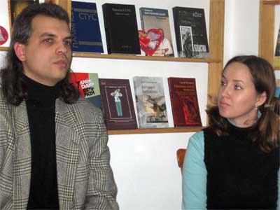 Закарпатські письменники Олександр Гаврош та Ірися Ликович презентуються в Одесі