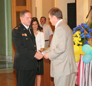 Головному еменеснику Закарпаття присвоєно чергове звання – генерал-майор служби цивільного захисту