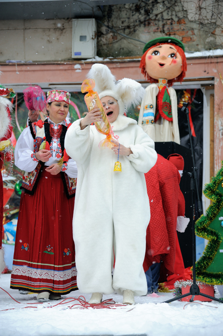 В Ужгороді відбувся Закарпатський Парад Миколаїв-2009