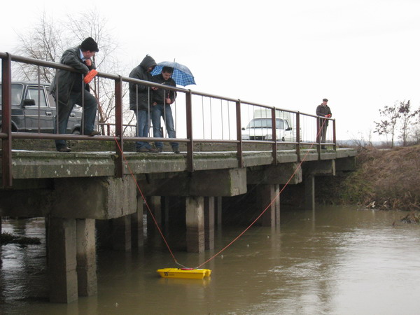 Закарпаття: На каналах Берегівської польдерної системи проведені виміри витрат води