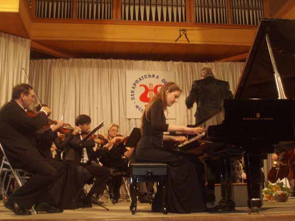 Симфонічний оркестр Закарпатської обласної філармонії вперше виконав твори Бетховена