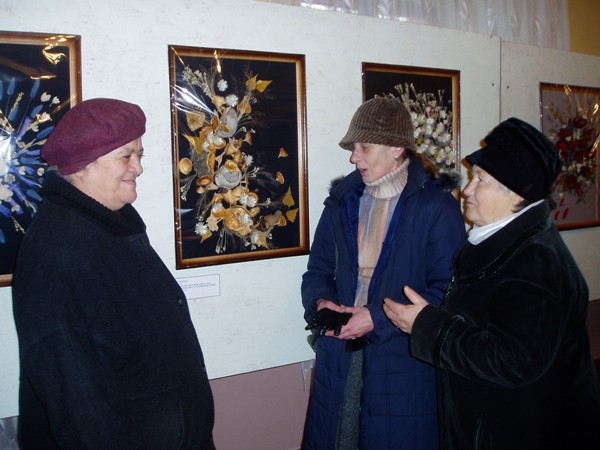 У Виноградівському палаці Перені відбулася виставка робіт закарпатської мисткині Ганни Горват