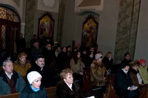 На Різдво в Будапешті відправили Святу Літургію українською мовою