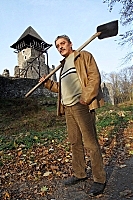 Керівник ГО "Невицький замок", історик Олександр Дзембас