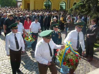 Прикордонники Мукачівського прикордонного загону вшановували ветеранів Великої Вітчизняної війни