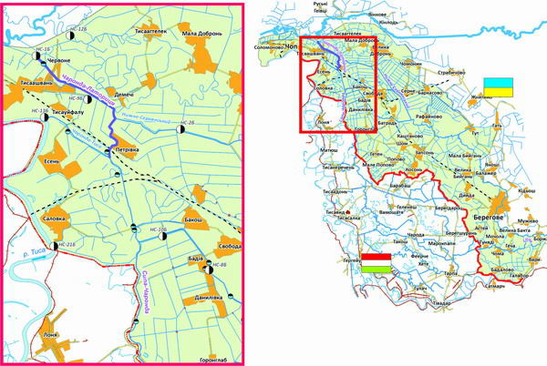 Закарпаття: На території Берегівської польдерної системи виконуються роботи по розчистці від намулу каналу Чаронда-Латориця (ФОТО)