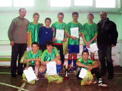 Відбувся турнір з футболу між шкільними збірними Тячівщини