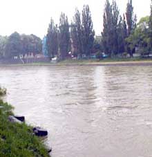 Гідрологічний режим річок Закарпаття станом на ранок 28 грудня. Вода спадає