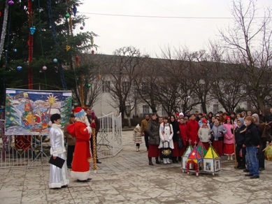 У закарпатському Виноградові відбувся традиційний фестиваль колядницьких груп "Вертеп - 2010"