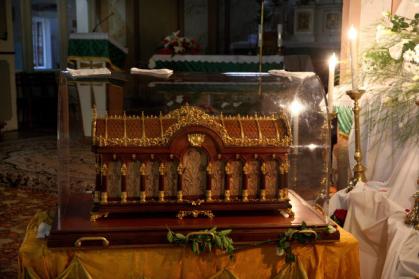 Мощі католицької святої Терези від Дитятка Ісуса перебувають в Ужгороді (ФОТО)