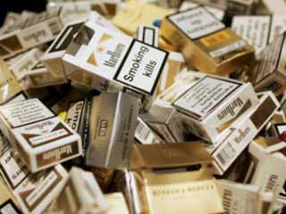 На закарпатській Рахівщині  виявили сховок "нічийних" сигарет на 32 000 грн.