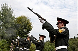 На Закарпатті відбулася церемонія перепоховання розстріляних січових стрільців