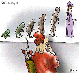  ©  Сергій Елкін “Evolution”, carikatura.ru