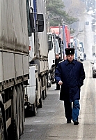 Черга вантажівок на українсько-словацькому кордоні значно зменшилася
