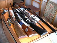 Міліція конфісковує в закарпатців зброю та набої