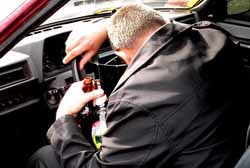 Закарпатські ДАІшники з журналістами упіймали одного п’яного водія