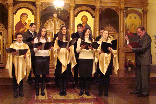 В Успенській церкві Мукачева відбувся «Різдвяний концерт» 6-ти церковних хорів (ФОТО)