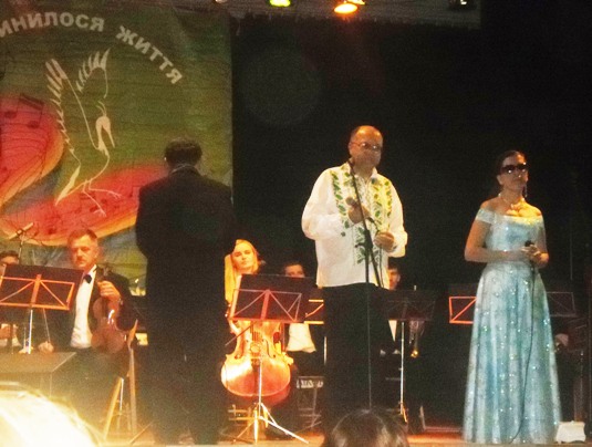 У Мукачеві відбувся концерт незрячих виконавців
