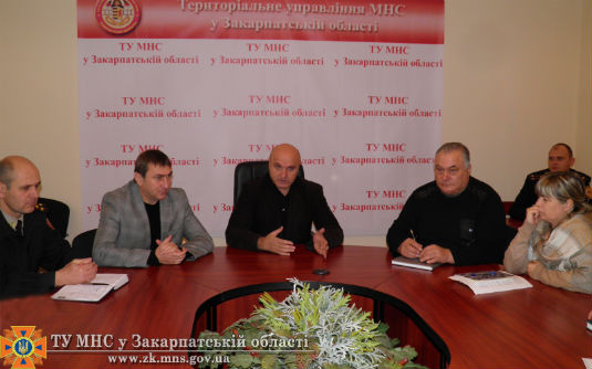 Антон Зелінський подякував колективу закарпатських рятувальників за співпрацю