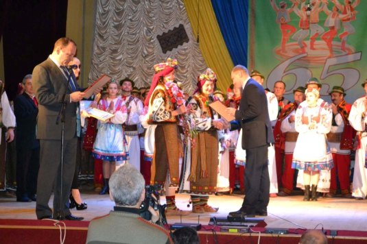 Закарпатський "Лісоруб" відзначив концертом свій 65-річний ювілей