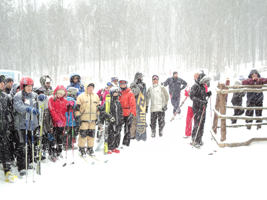 Районно-міжнародна першість із гірськолижного спорту відбулася на Свалявщині (ФОТО)