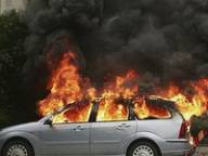 У Мукачеві під час руху загорілося авто