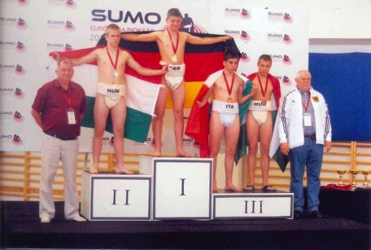 Закарпатці вибороли для Угорщини медалі на чемпіонаті Європи з сумо (ФОТО)