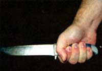 Ужгородець погрожував міліціонерам кухонними ножами
