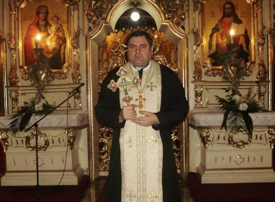 Різдвяне привітання пароха Ужгородського Кафедрального Хрестовоздвиженського собору Івана Тидіра