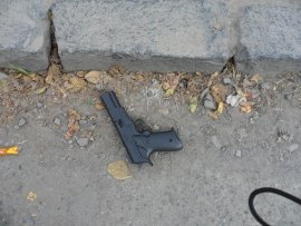 В Ужгороді затримали грабіжника з іграшковим пістолетом (ФОТО)