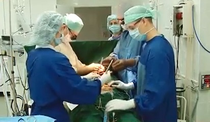 Закарпатські  лікарі перед телевізійною камерою провели шунтування коронарних артерій (ВІДЕО)