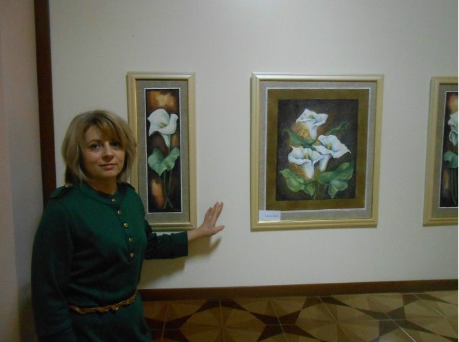 У Тячеві проходить виставка робіт Надії Черевко (ФОТО)