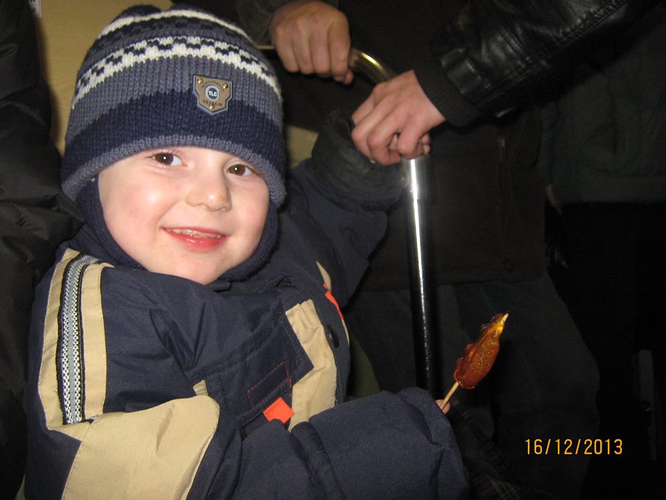 Наймолодшим учасником Майдану є 4-річний закарпатець (ФОТО)