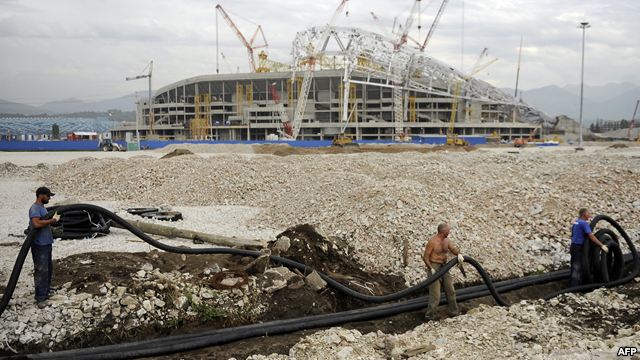Закарпатців на будівництві олімпійських об’єктів у Сочі залишили без заробітку