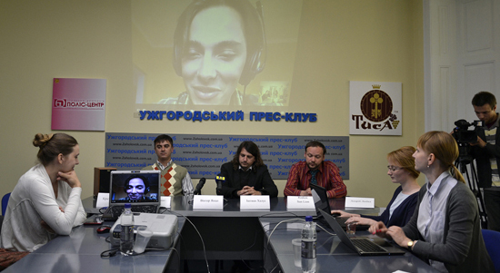 В Ужгороді презентували романтичний кліп гурту «Рокаш»