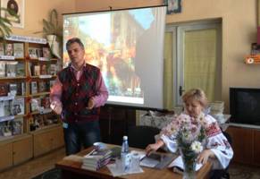 Олександр Гаврош та Андрій Любка зустрілися з виноградівцями (ФОТО)
