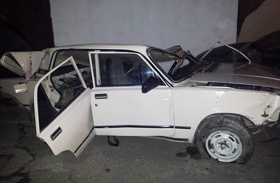 На Берегівщині внаслідок аварії двоє людей опинились у лікарні