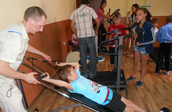 У Мукачеві відкрили спортивну залу, де соціально незахищені діти займатимуться безкоштовно (ФОТО)