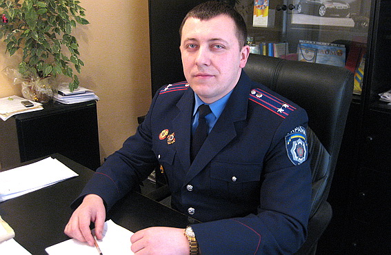 Начальником Виноградівського РВ УМВС став 38-річний підполковник міліції Анатолій Шкирта (ФОТО)