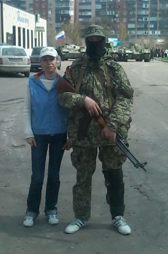 Жінка, що розповіла в Росії про «звірства» української армії в Слов