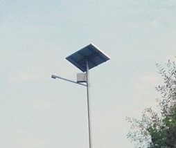 ФОТОФАКТ. У селі Поляна на Свалявщині встановили "сонячні" ліхтарі