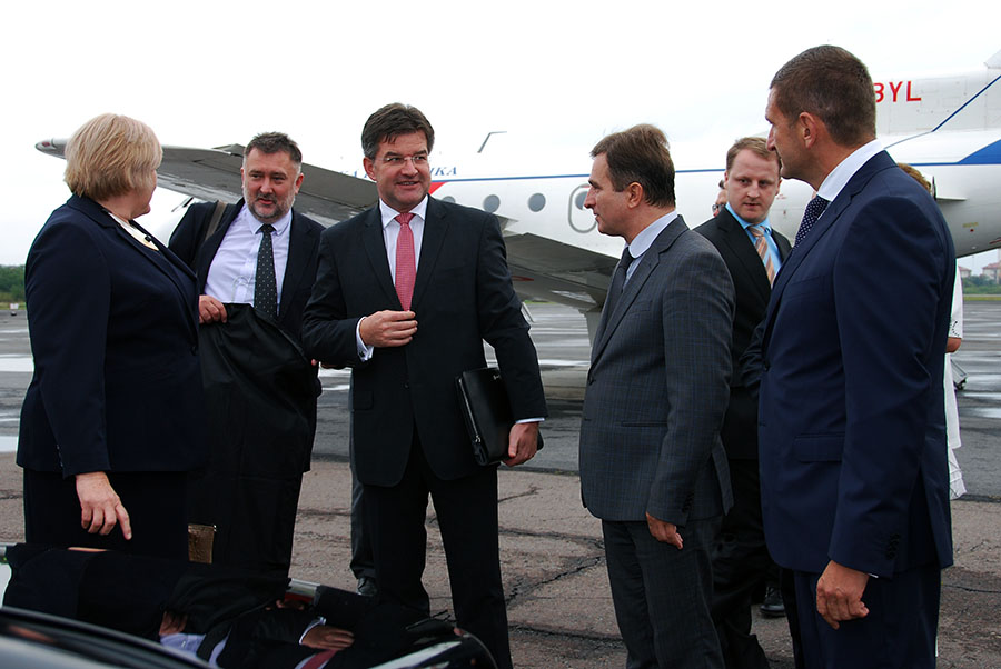 В Ужгород прилетів Віце-прем’єр і Міністр закордонних та європейських справ Словаччини