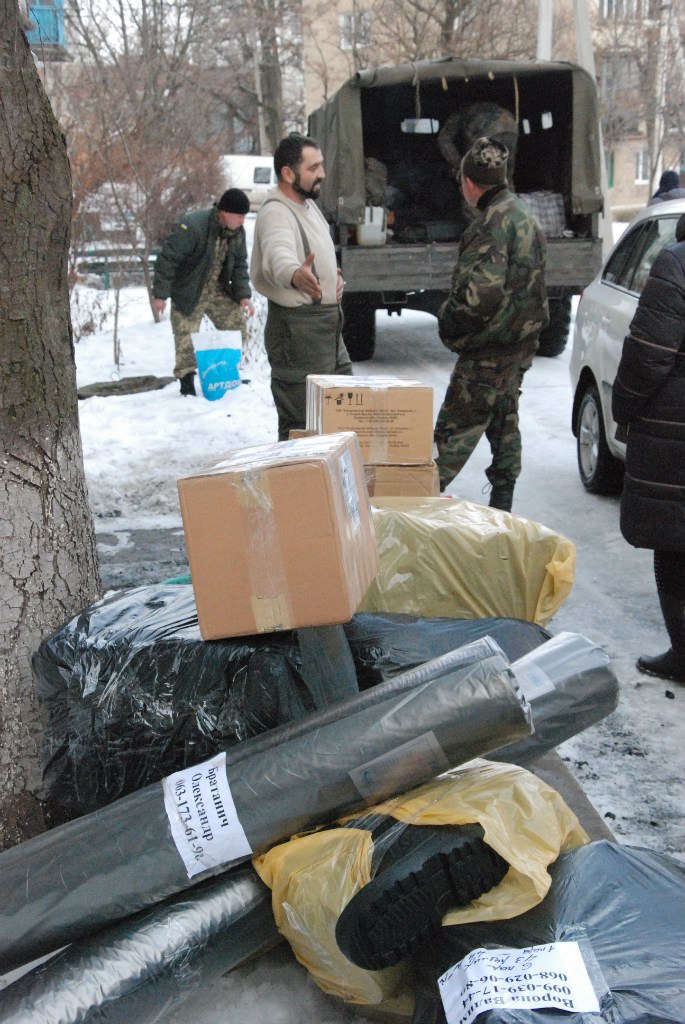 "Карпатська Січ" відправила допомогу для бійців закарпатської 128-ї бригади (ФОТО)
