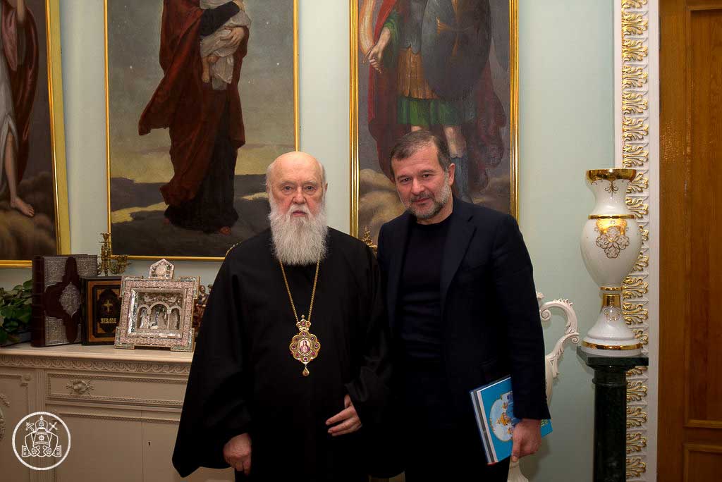 Предстоятель Київського Патріархату зустрівся з нардепом Віктором Балогою (ФОТО)